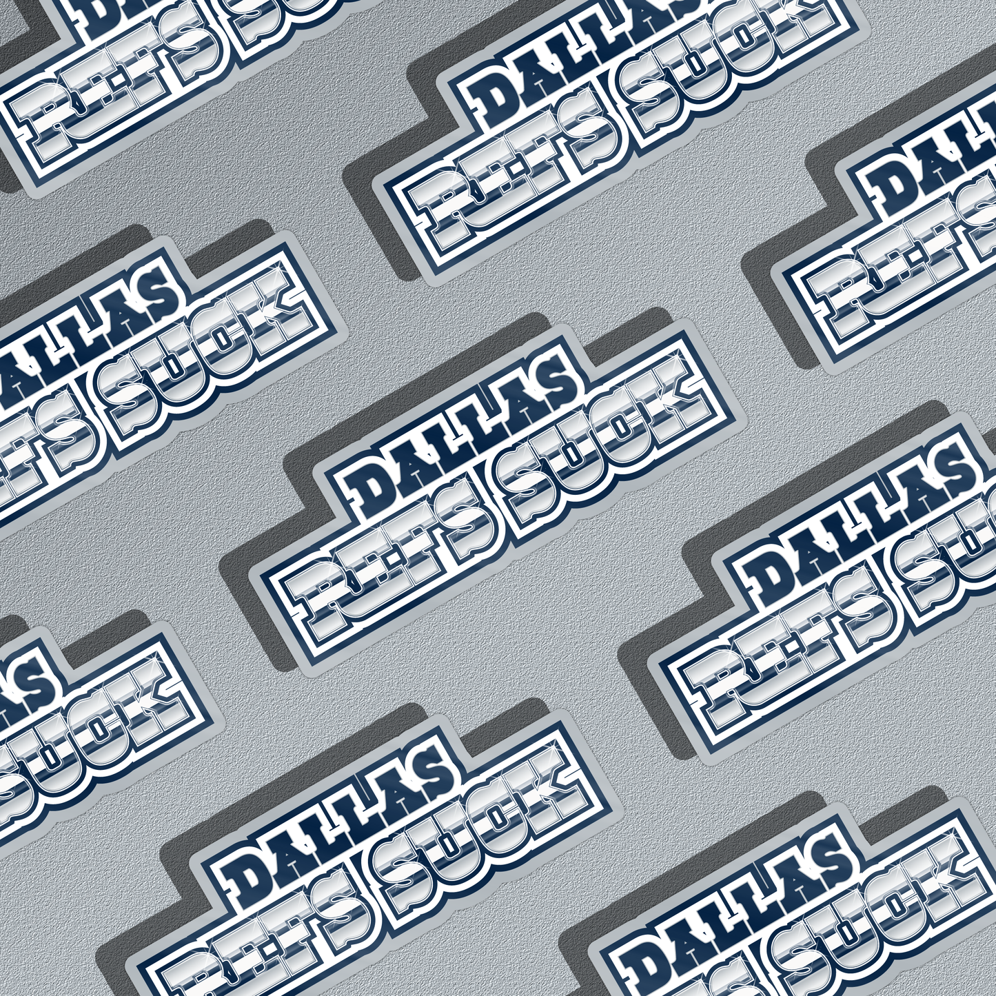 Dallas 'TEAM WORDMARK' Sticker
