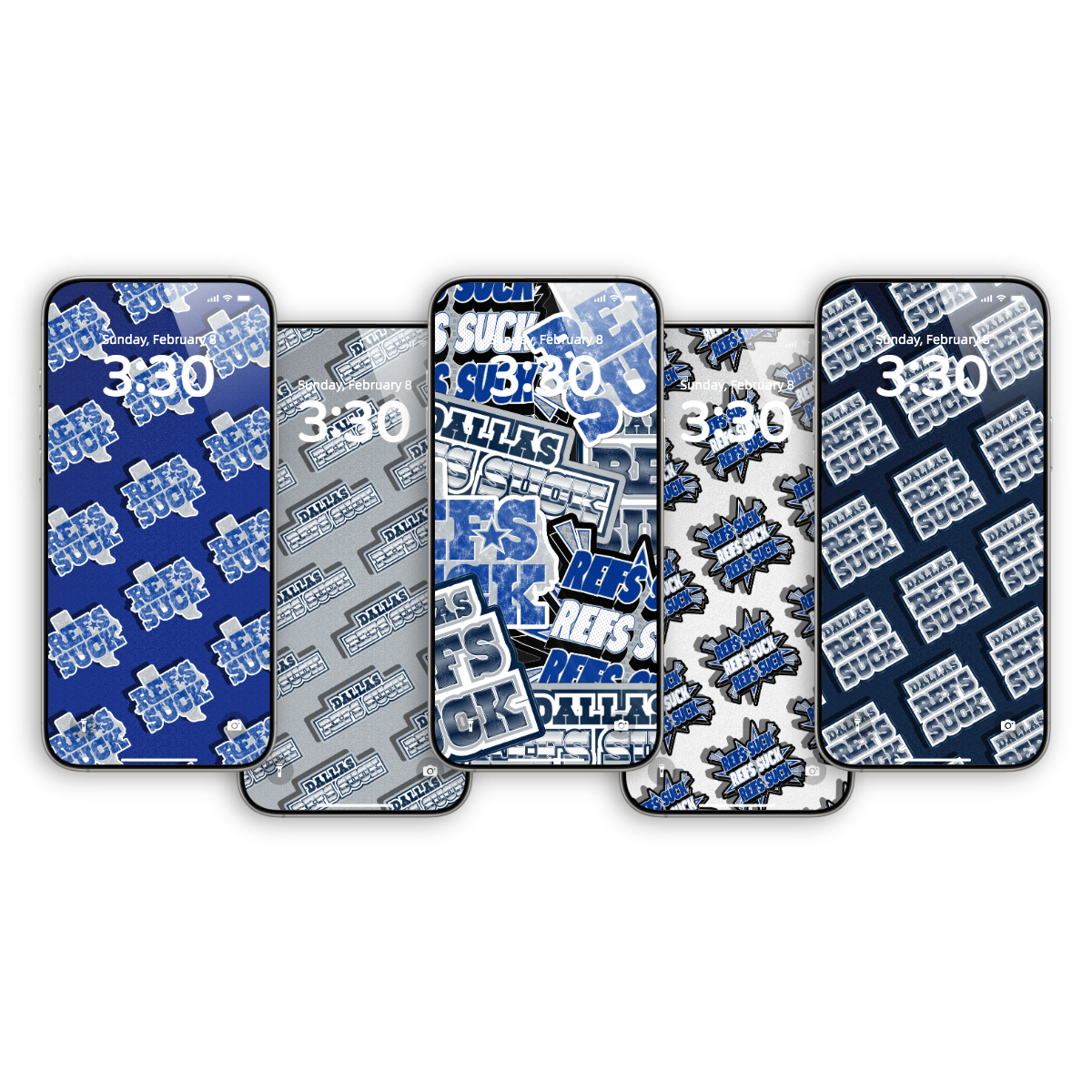 Dallas Digital Wallpaper Set