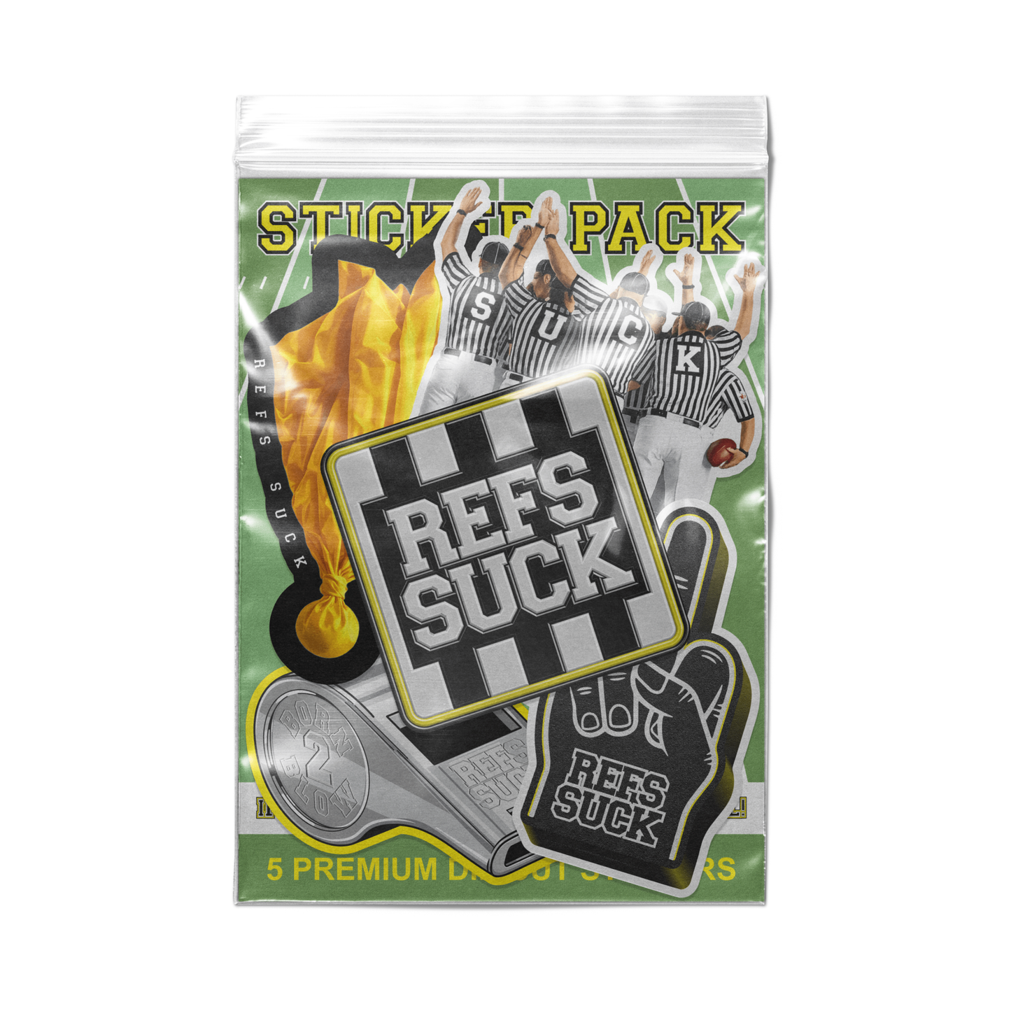 REFS SUCK Sticker Pack