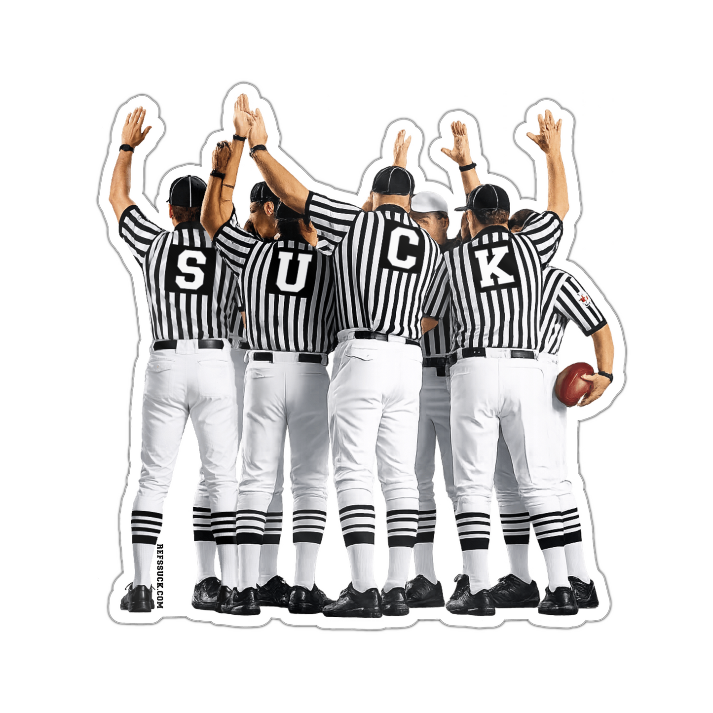 REFS SUCK Sticker Pack